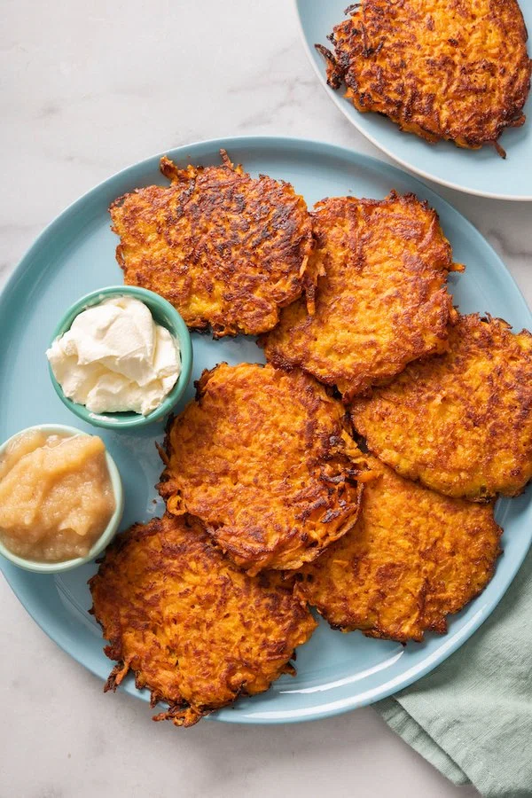 Sweet Potato Latkes cover