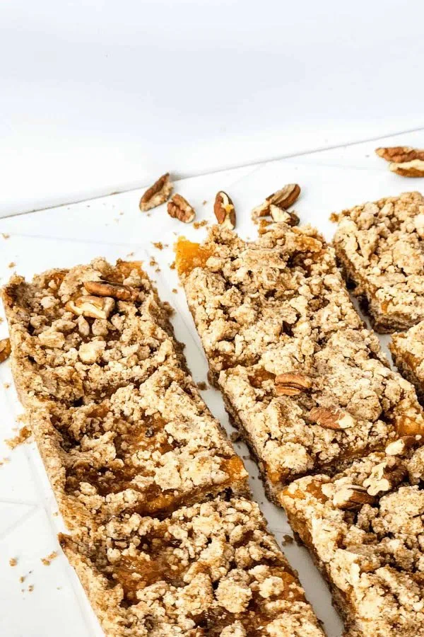 Peach Bars with Crumb Topping cover
