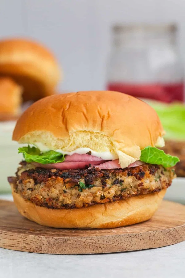 White Bean Burger cover