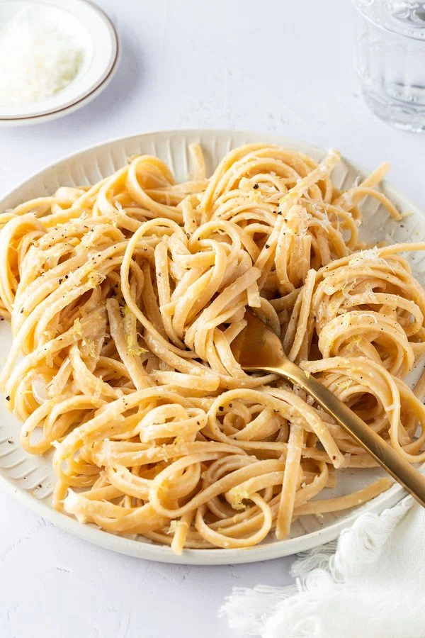 Creamy Lemon Pasta cover
