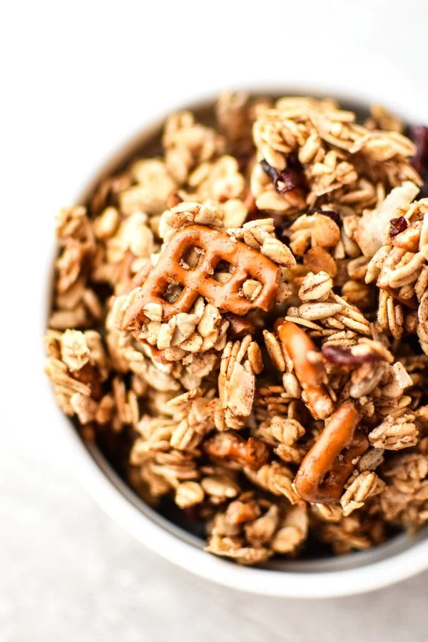 Super Clumpy Nut-Free Snack Mix Granola cover
