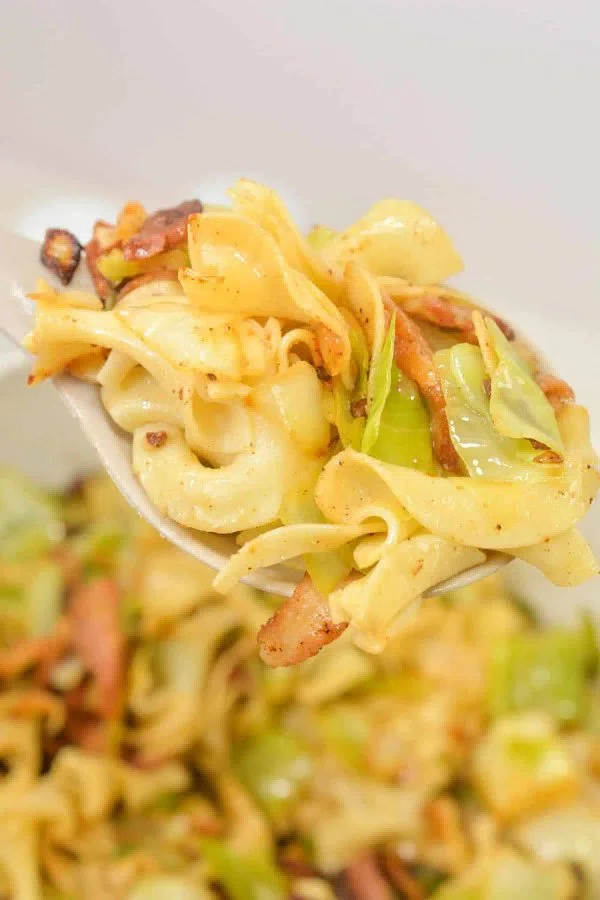 Haluski (Cabbage and Noodles)  cover