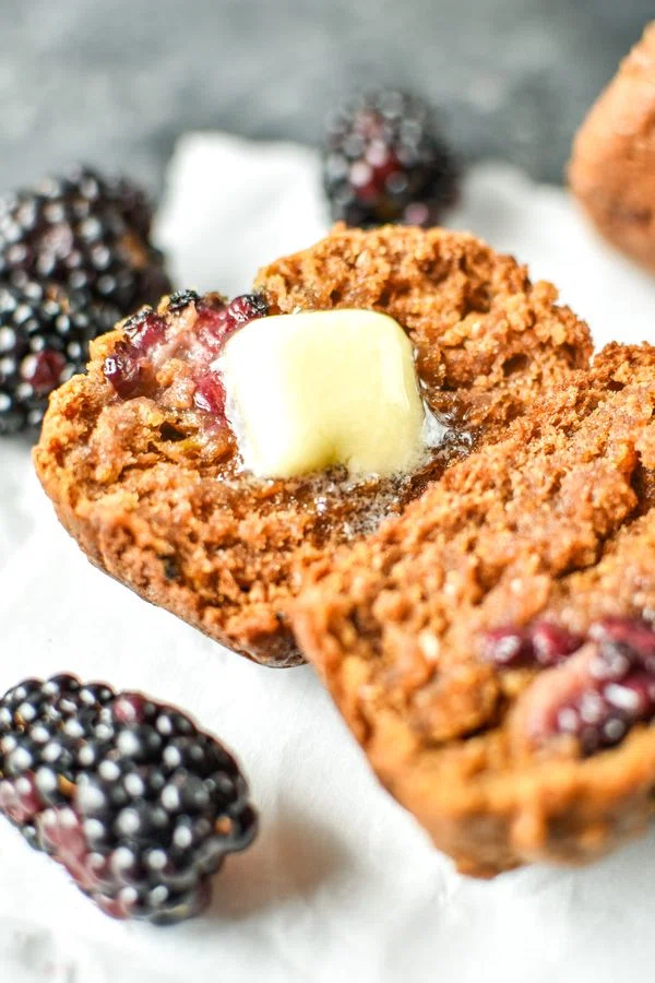 Sarah Sanneh’s Blackberry Bran Muffins cover