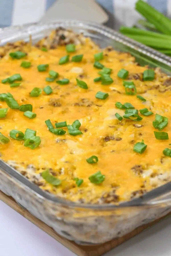 Hamburger and Hash Brown Casserole cover