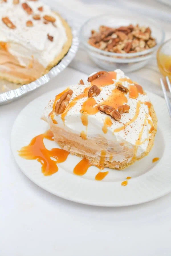 Butterscotch Cinnamon Pie (No Bake) cover