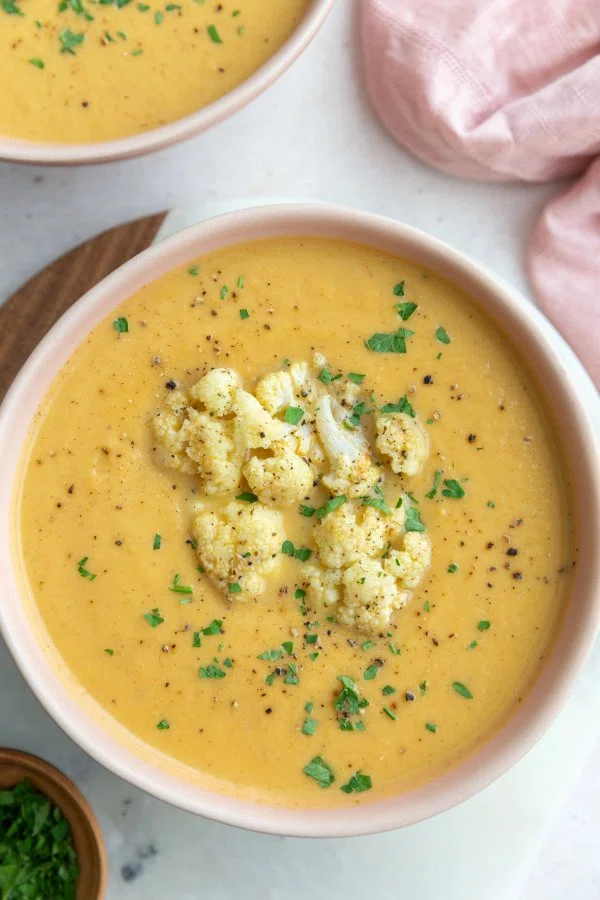 Roasted Cauliflower Soup cover