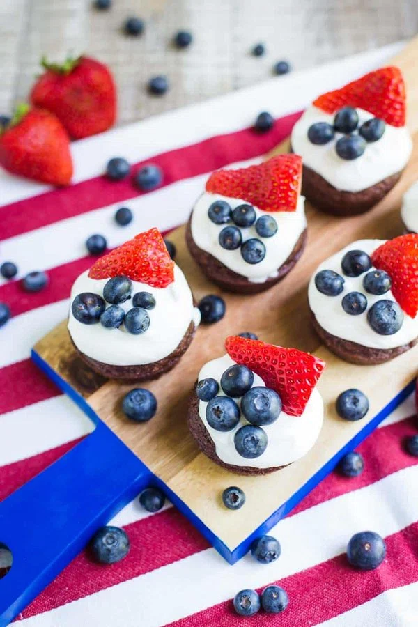 4th of July Brownies cover