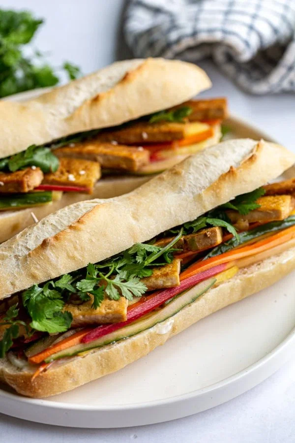 Tofu Banh Mi Sandwich (Vegan) cover