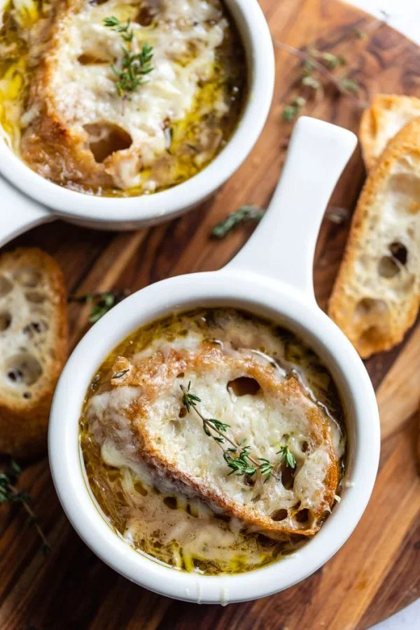 Vegetarian French Onion Soup cover