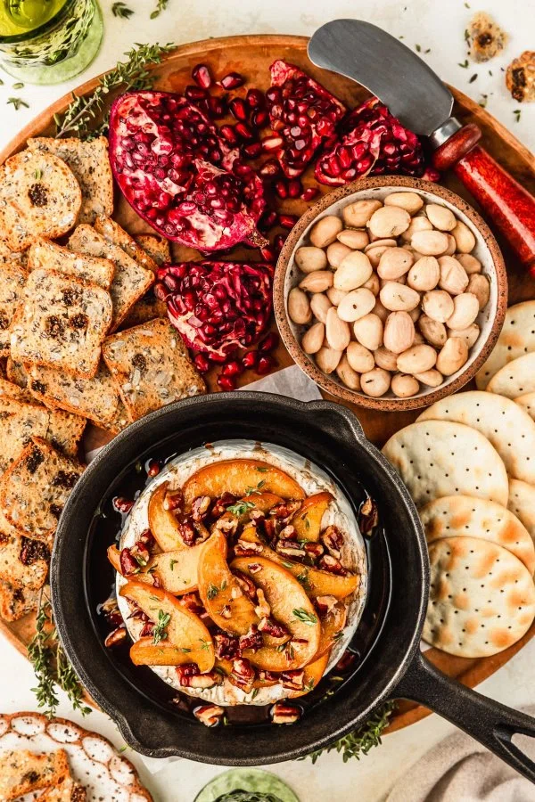 Apple Baked Brie with Pecans cover