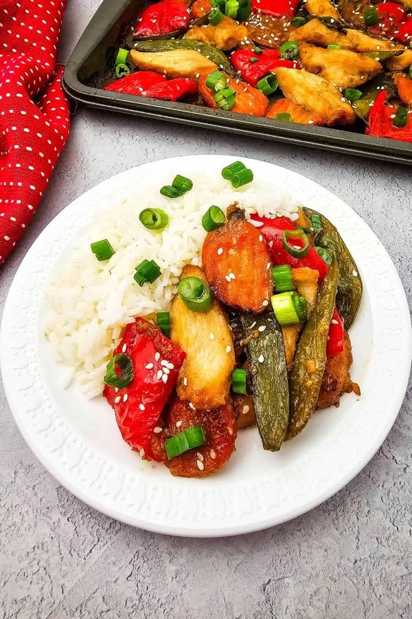 Sheet Pan Chicken with Vegetables cover