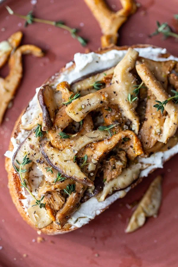 Mushrooms on Toast cover