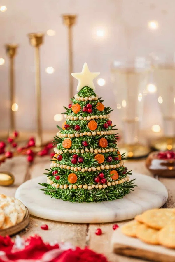 Christmas Tree Cheese Ball cover