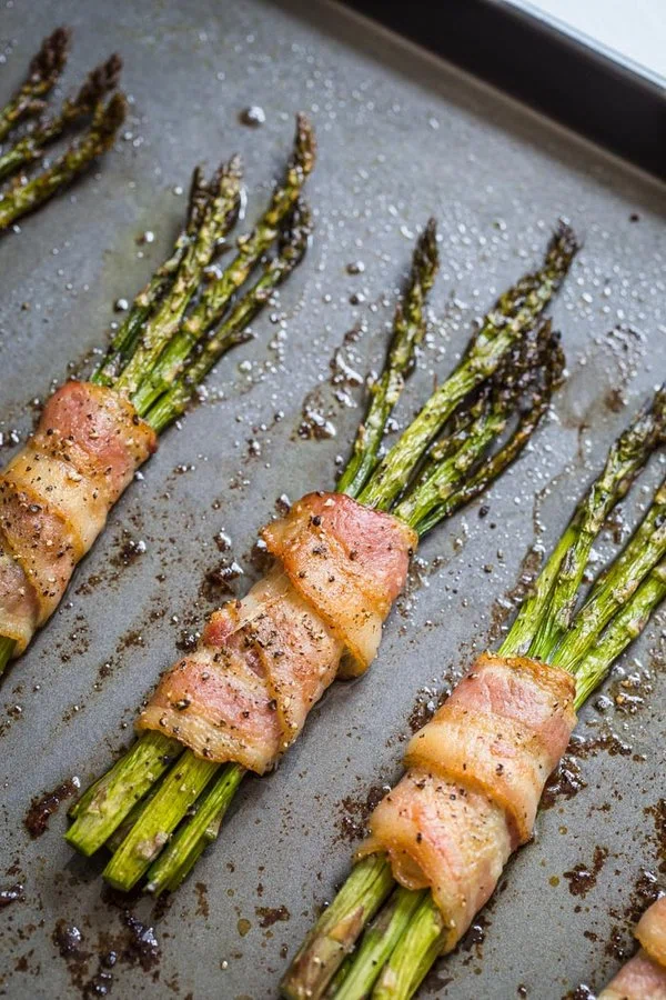 Bacon Wrapped Asparagus cover