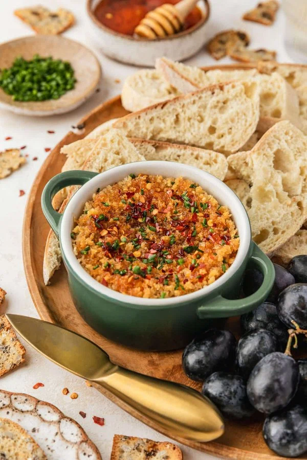 Crispy Baked Boursin Cheese (No Dredging!) cover