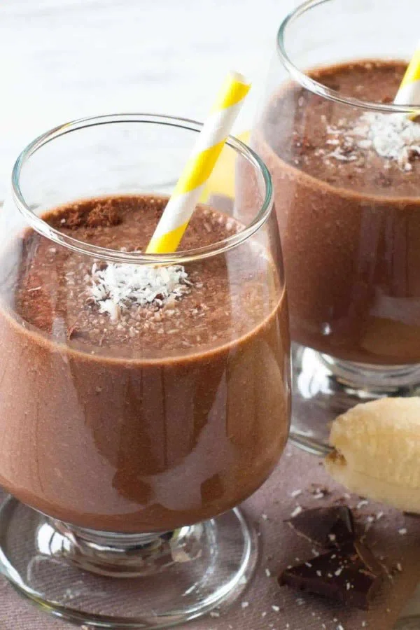 Chocolate Peanut Butter Banana Smoothie cover