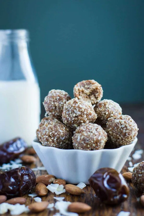 Coconut Almond Date Rolls cover