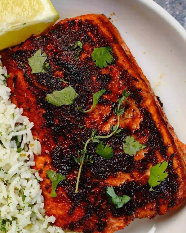 Jerk Salmon cover