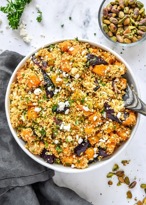 Roasted Butternut Squash Couscous Salad cover