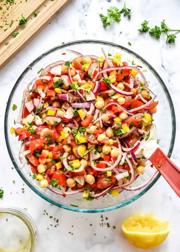 Make-Ahead Vegan Chickpea Salad cover