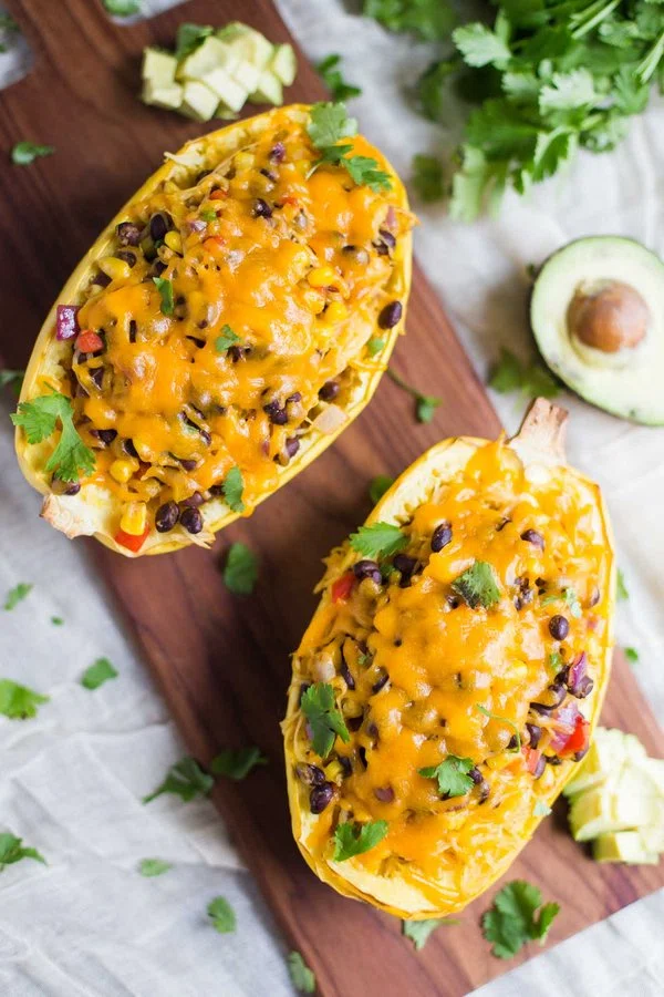 Spaghetti Squash Burrito Bowls cover