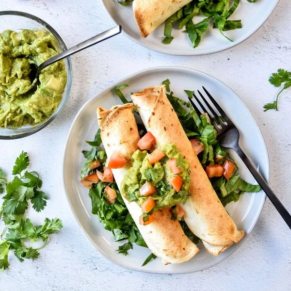Air Fryer Chicken Taquitos cover
