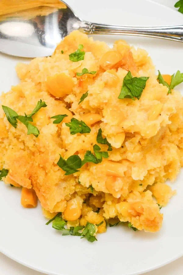 Slow Cooker Corn Casserole cover