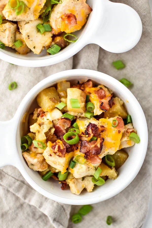 Chicken Bacon Ranch Potato Bake cover