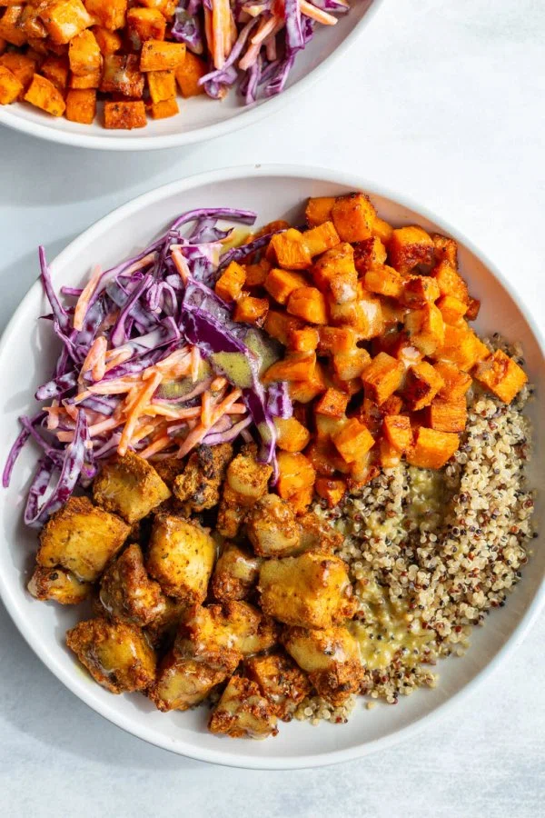 Hot Honey Tofu Bowls (Sweetgreen Copycat) cover