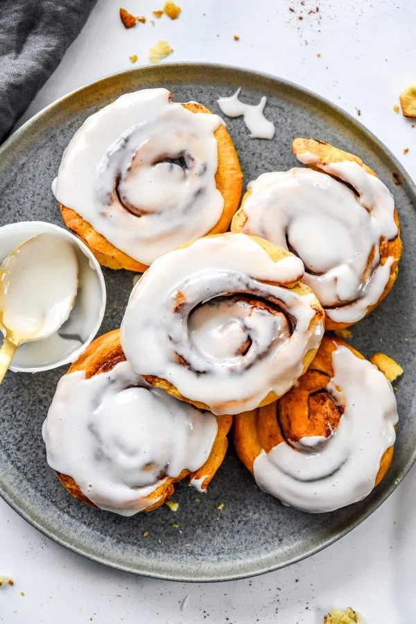Air Fryer Canned Cinnamon Rolls cover
