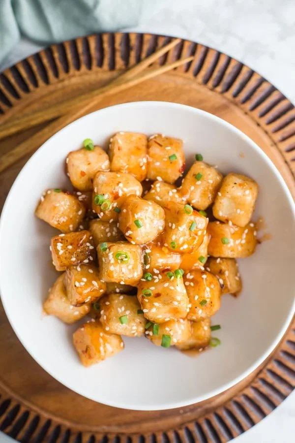 Crispy Tofu with Sweet Chile Sauce cover