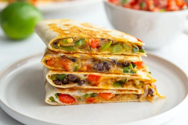 Easy Vegetarian Quesadilla Recipe cover