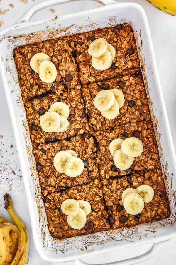 Chocolate Chip Banana Bread Baked Oatmeal cover