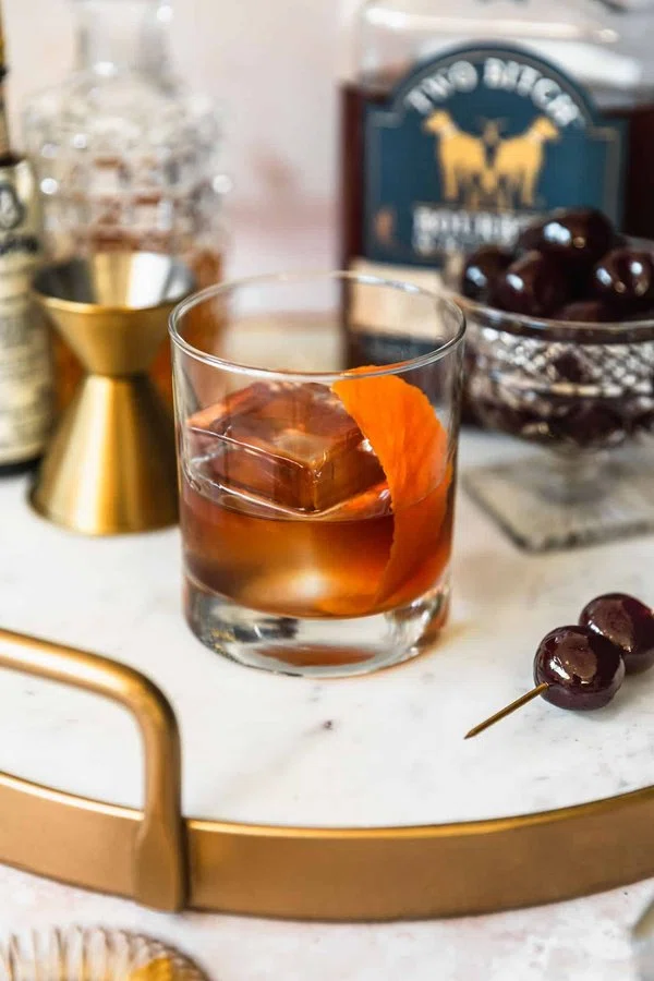 Freezer Door Old Fashioned with Bourbon cover