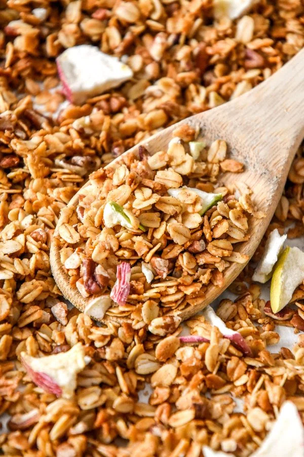 Homemade Apple Pie Spiced Granola cover