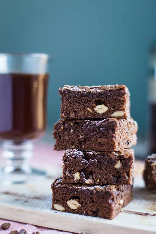 Mocha Cashew Brownies cover