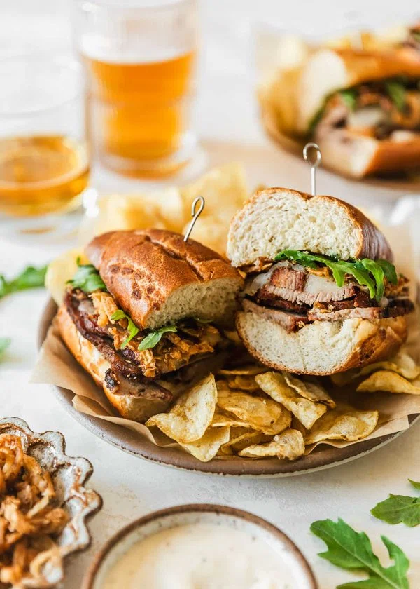Best-Ever Tri-Tip Sandwiches with Garlic Aioli cover