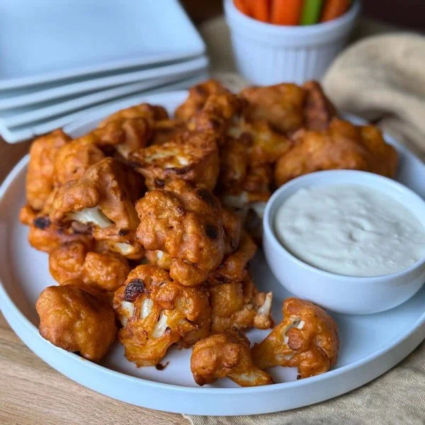 Baked Buffalo Cauliflower cover