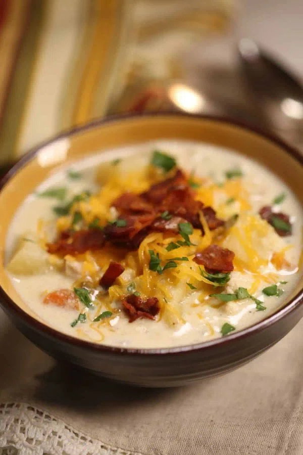 Creamy Chicken Corn Soup cover