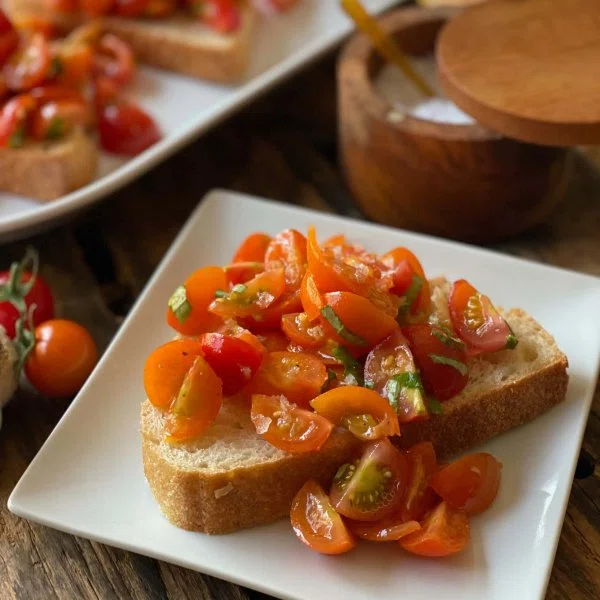 Cherry Tomato Bruschetta cover