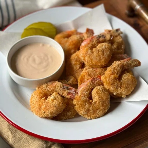 Crispy Breaded Shrimp (Whole30, Paleo + Gluten-Free) cover