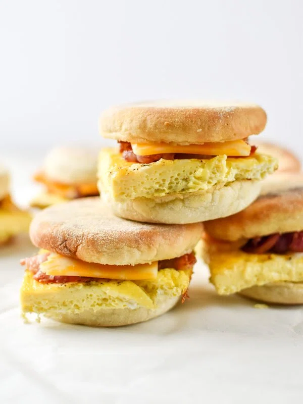 Make-Ahead Bacon Breakfast Sandwiches cover