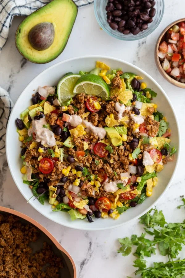 Vegan Taco Salad cover