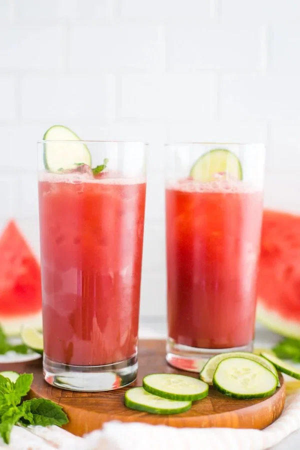 Watermelon Cucumber Juice cover