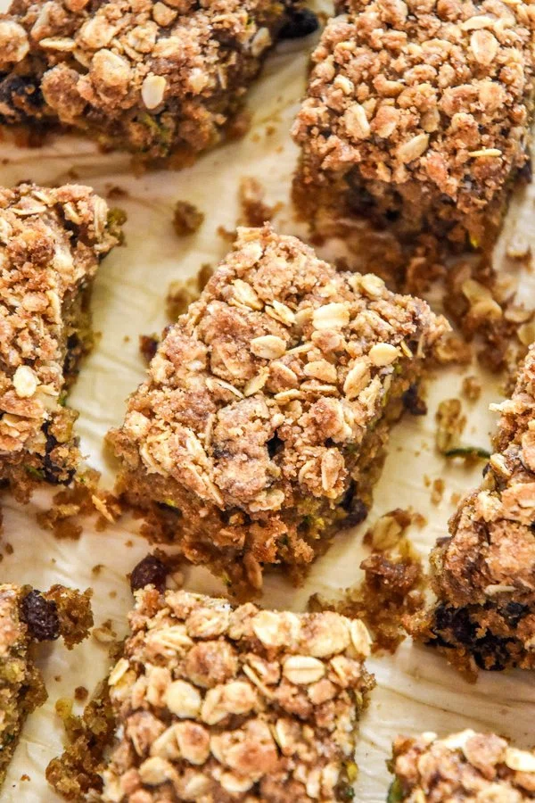 Cinnamon Raisin Zucchini Coffee Cake cover