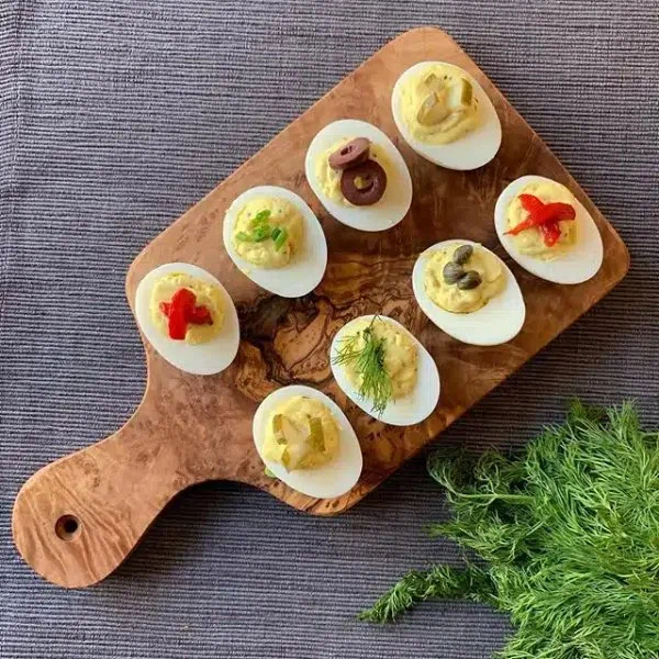 Simple Whole30 Deviled Eggs cover
