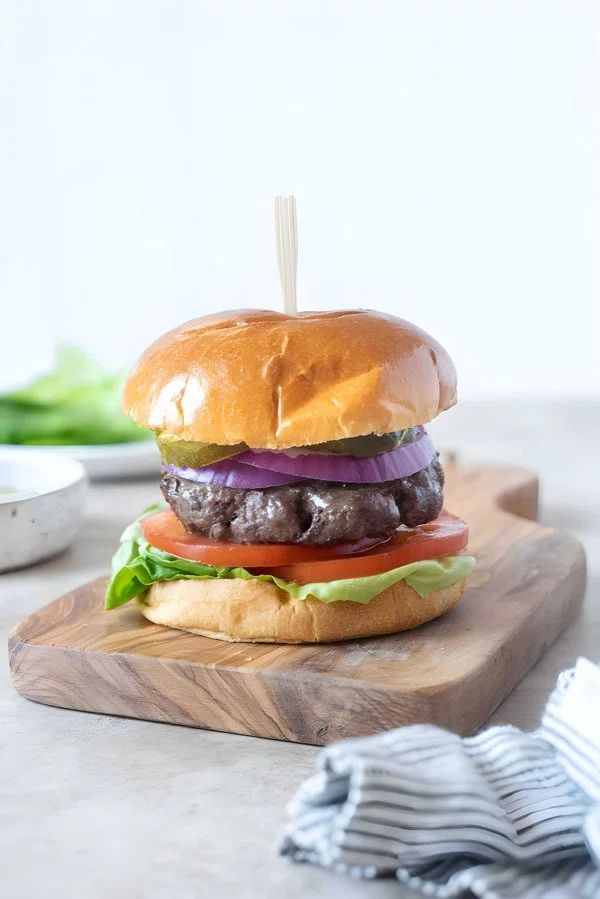 Juicy Air Fryer Hamburgers cover