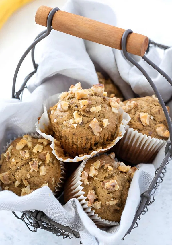 Banana Oatmeal Muffins cover