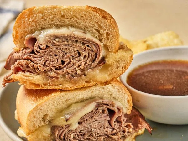 5 Minute French Dip Sandwiches cover