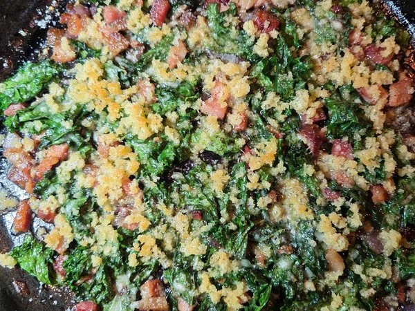 Garlic Kale with Pancetta cover